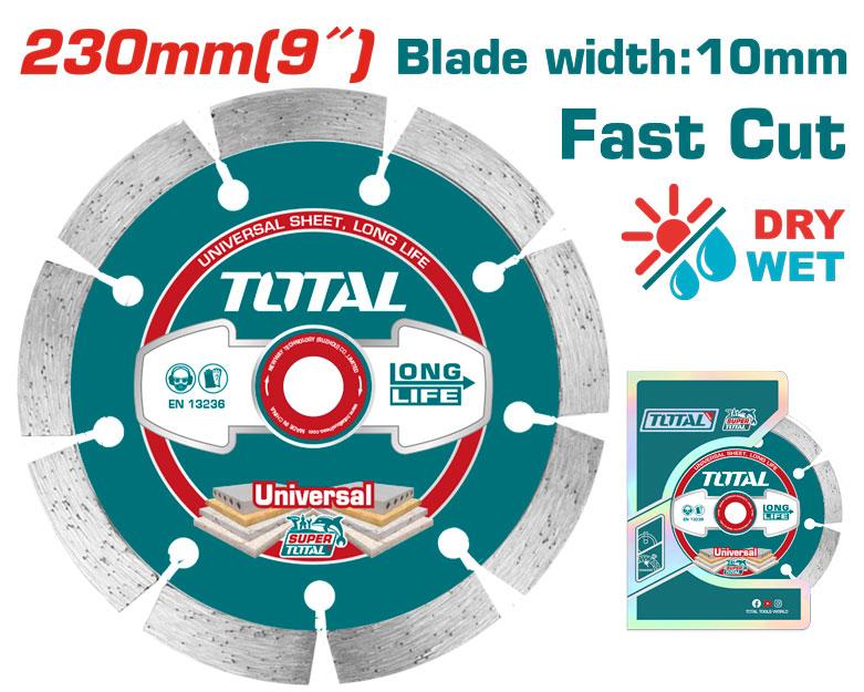 [TAC2112303] Disque diamant à sec 230mm