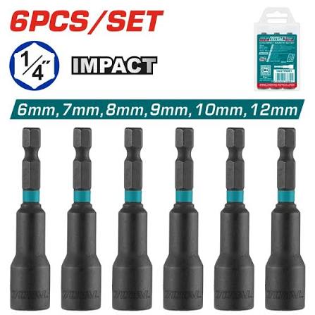 [TAC2765061] Jeu d'écrous magnétiques 6 pcs