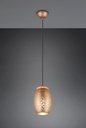 BIDAR Suspension - Pendant 1xE27 28W 470 lm 2700K IP20 0x150x15x0cm