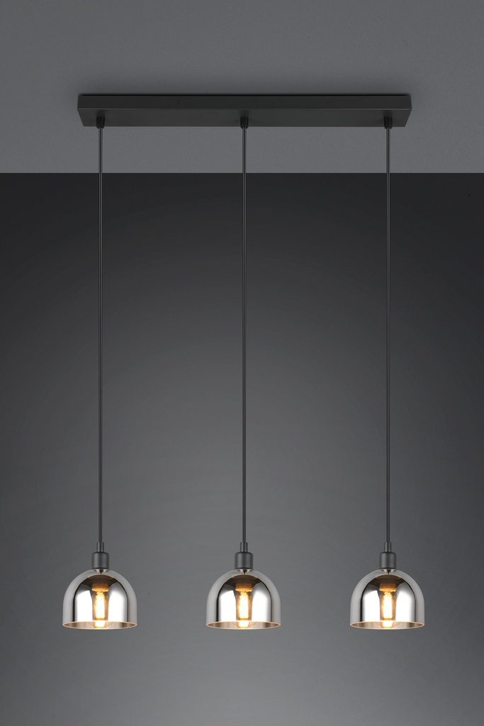 RL NOW MOLLY suspension - pendant excl.3xE14      ↕ 120cm/↔ 60cm/↗ 12cm/