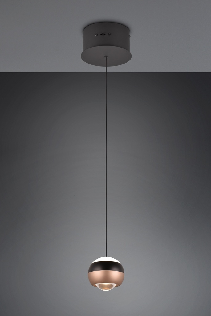 [344410132] Select Suspension - pendant ORBIT 8W LED 960lm 2300+3000+4000K Ø 10cm // Ø 20cm / ↑150cm