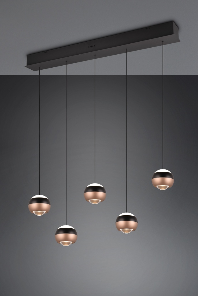 [344410532] Select Suspension - pendant ORBIT 40W LED 4800lm 2300+3000+4000K Ø 10cm / → 100cm / ↗ 10cm / ↑150cm