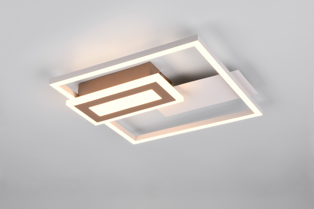 [R67862176] RL NOW SPIRO plafonnier - ceiling light incl.1x22W LED/2500Lm/3000K     ↕ 6cm/↔ 33cm/↗ 30cm/