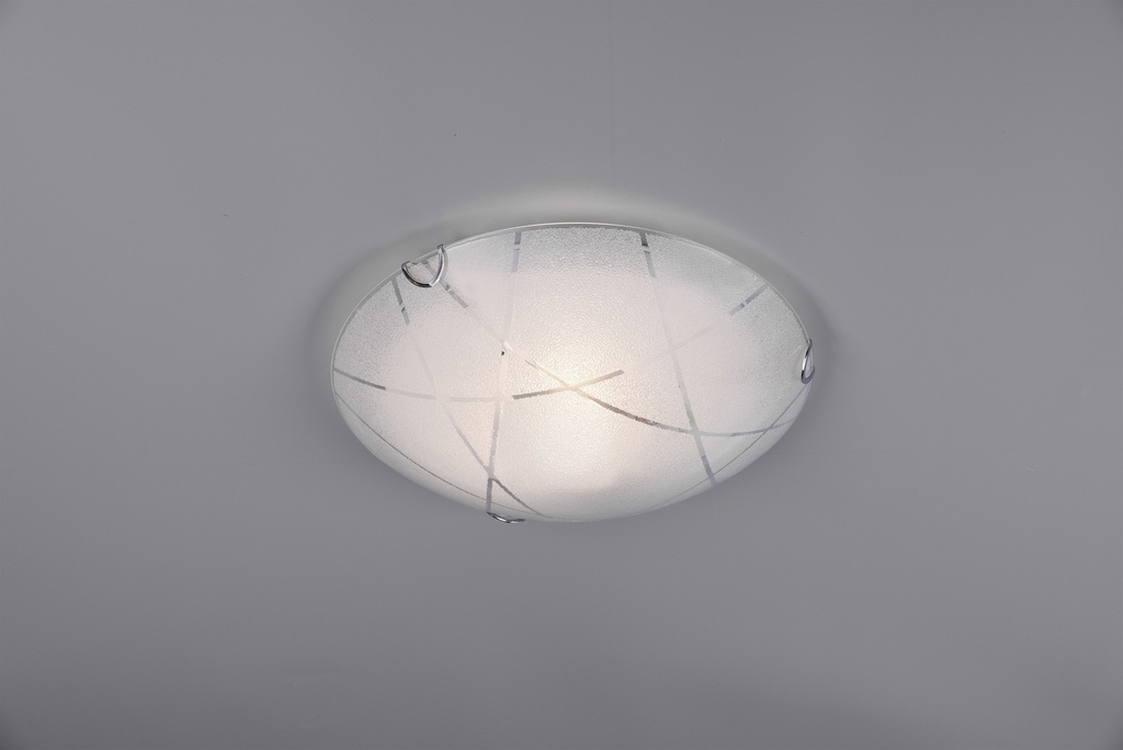 [601200100] SANDRINA Plafonnier - Ceiling lamp 1E27 40 470 2700K IP20 09300