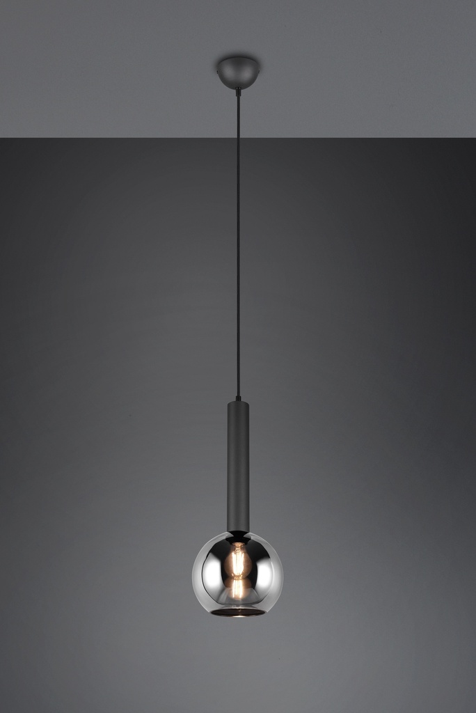 [310300132] CLAYTON Suspension - Pendant 1E27 28 470 2700K IP20 0150200