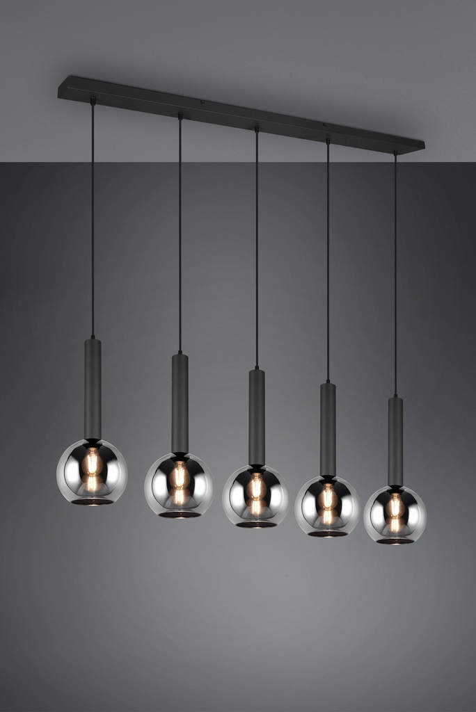CLAYTON Suspension - Pendant 5E27 28 470 2700K IP20 115150020