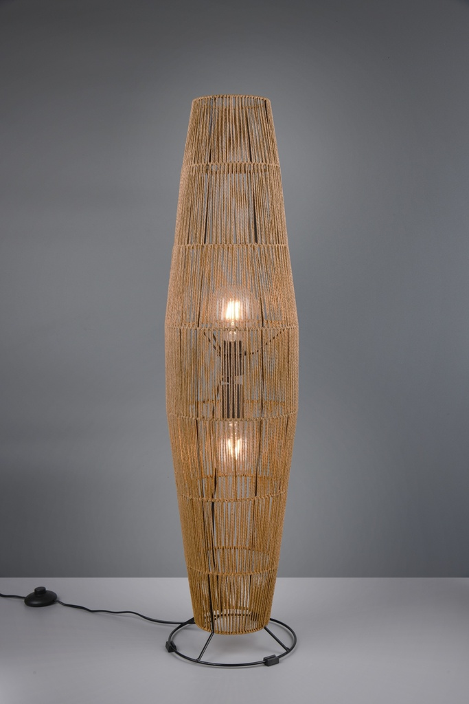 [R41102026] MIKI Lampadaire - Spot 2xE27 40W 470 lm 2700K IP20 0x103x25x0cm