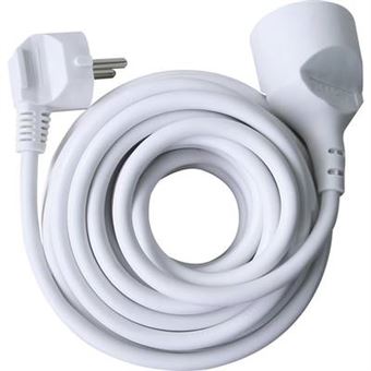 [DG-YFB01-10M] Rallonge 2 phases + terre 10m blanc