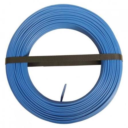 [FILELEC2.5B] Fil électrique 2.5mm bleu 100m