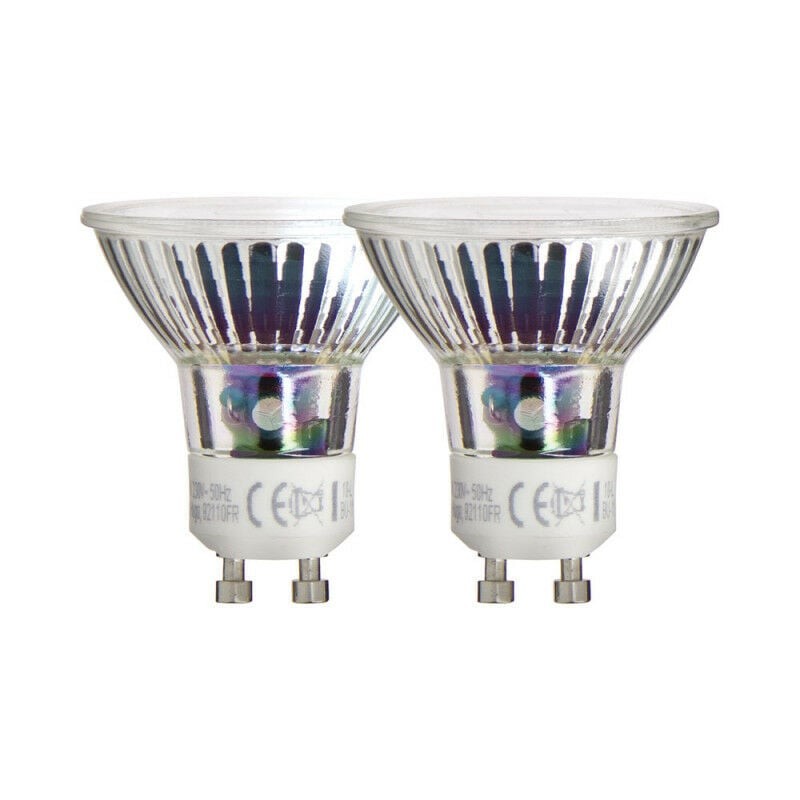 Lot de 2 ampoules smd mled spot 4000k blanc neutre