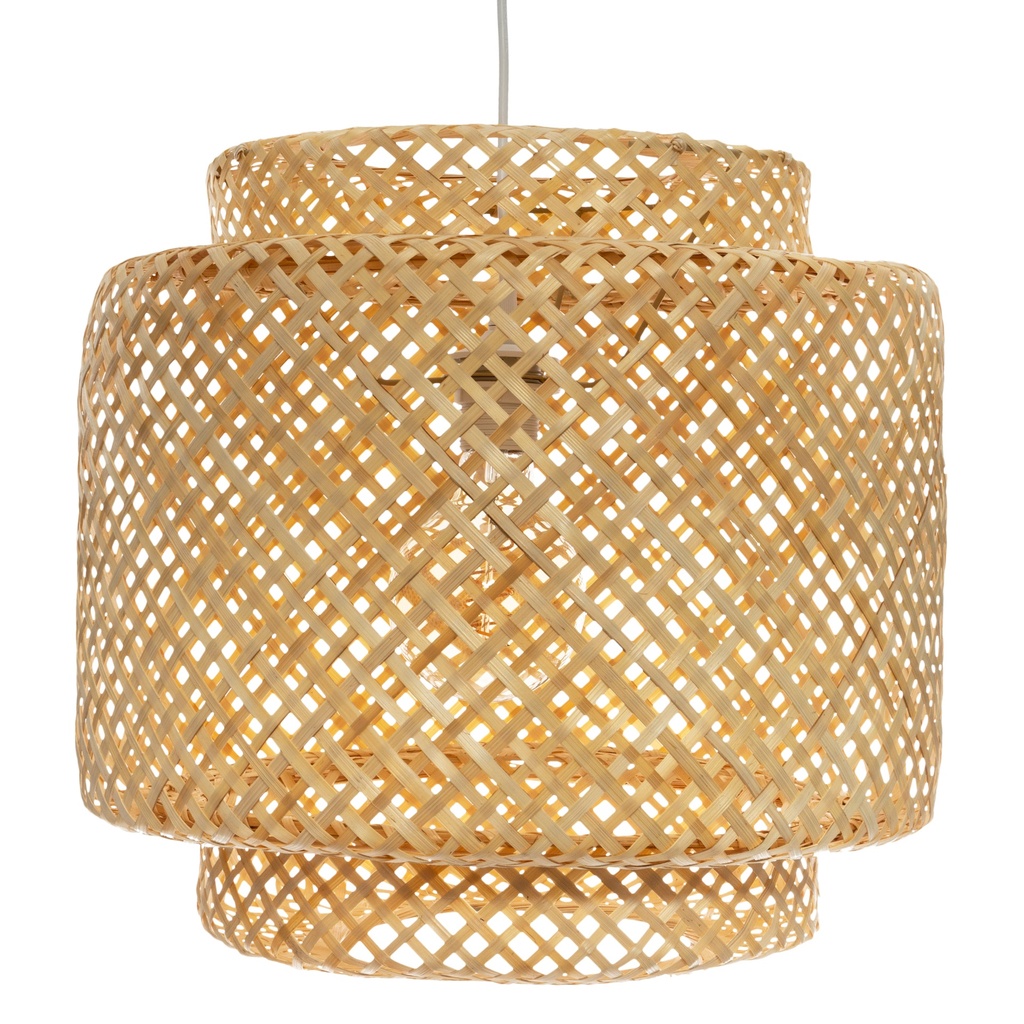 [167670] Suspension Liby diam 40 cm bambou naturel