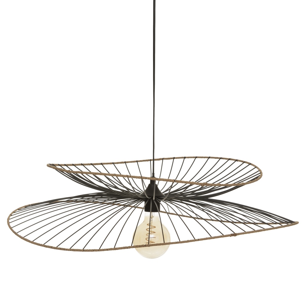 [178958] Suspension Alara diam 69,5 cm métal noir