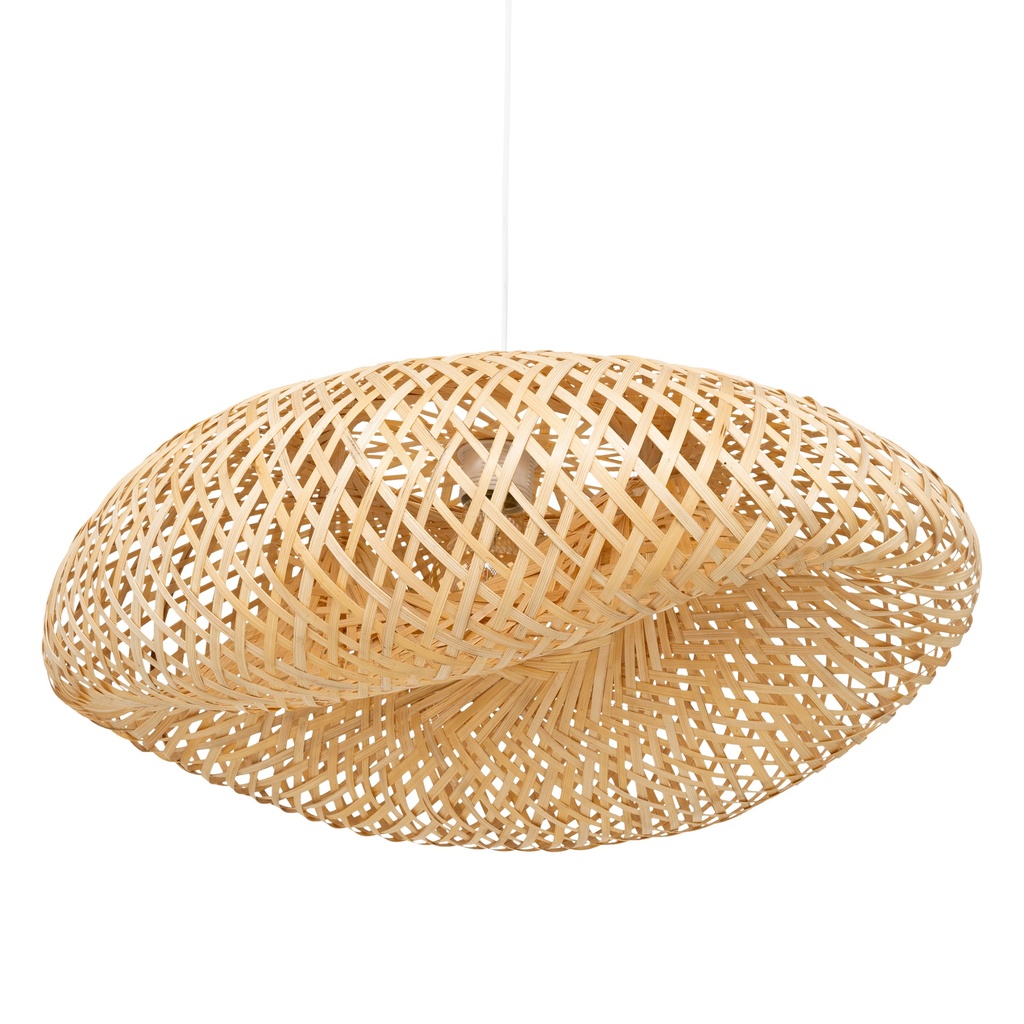 [195336] Suspension Beddy diam 50 cm bambou naturel