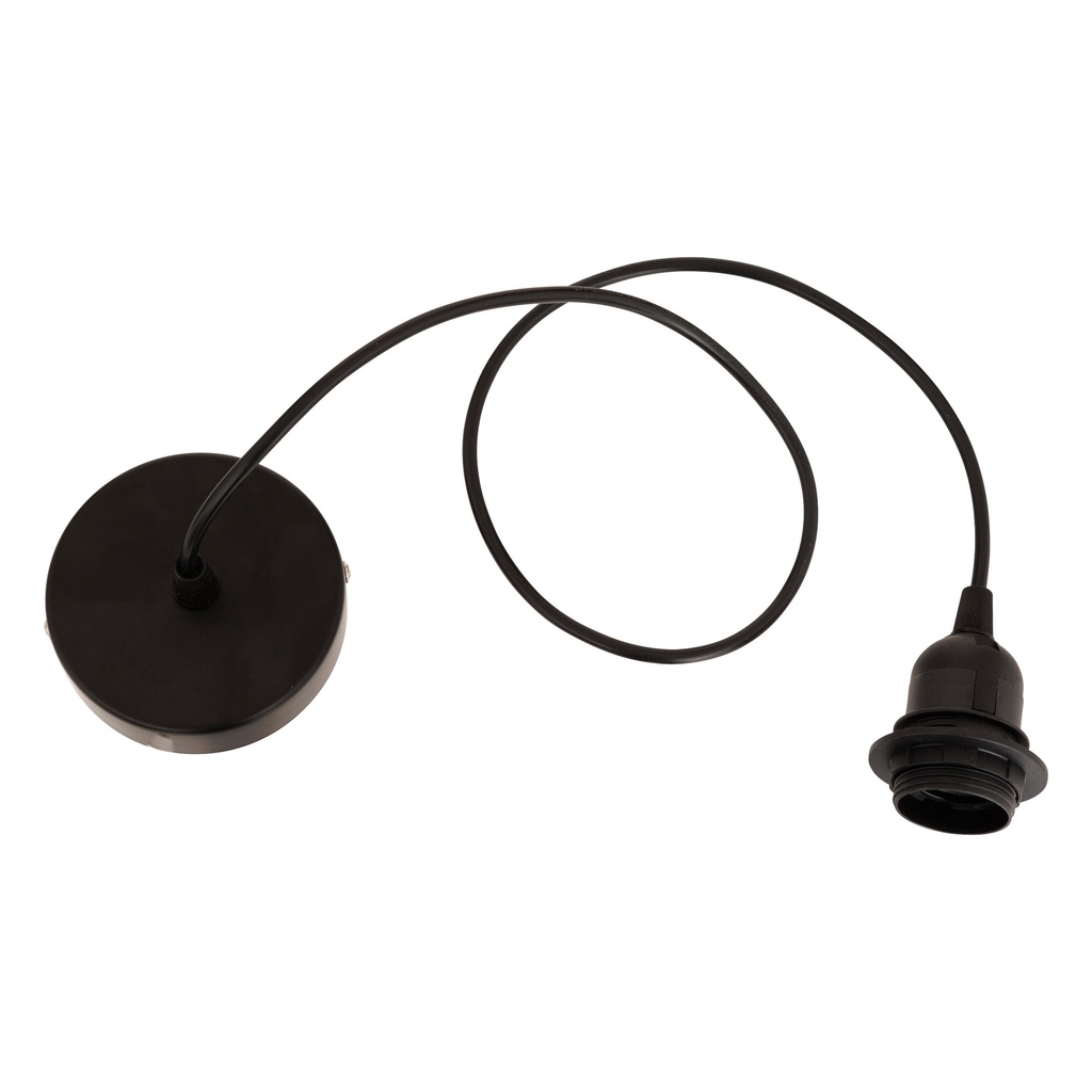[202643B] Cordon électrique pour suspension Noe long 80 cm noir
