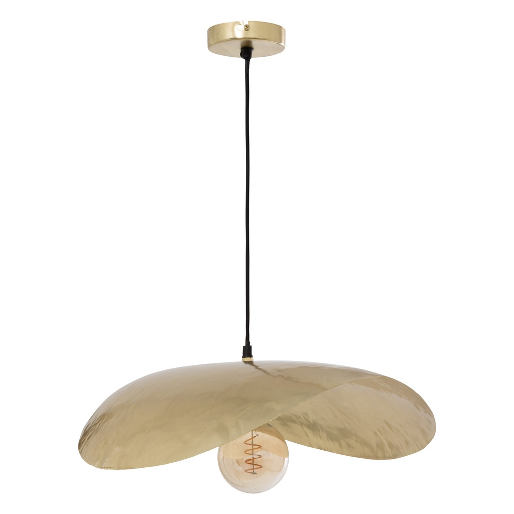 [202680] Suspension Arlo diam 56 cm métal doré