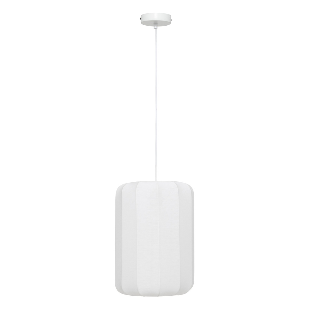 Suspension Tobie diam 25 cm coton blanc