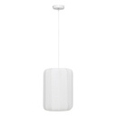 Suspension Tobie diam 25 cm coton blanc