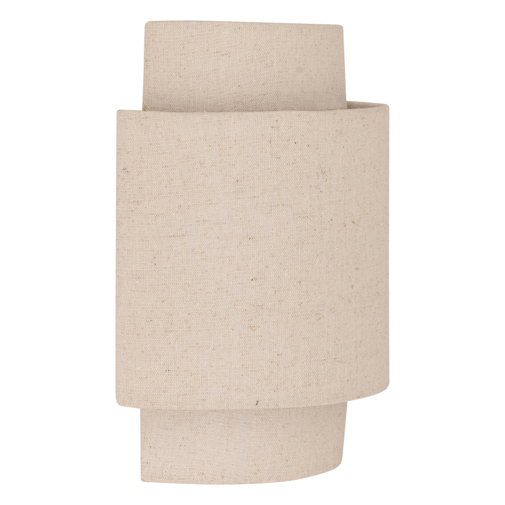 [205928] Applique Nahel haut 27 cm métal beige