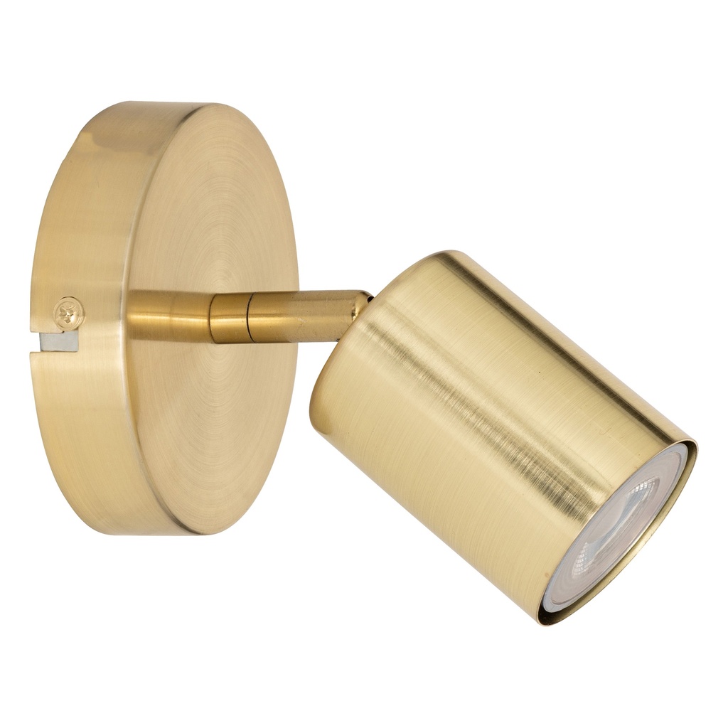 [205930B] Applique Vico diam 10 cm métal doré