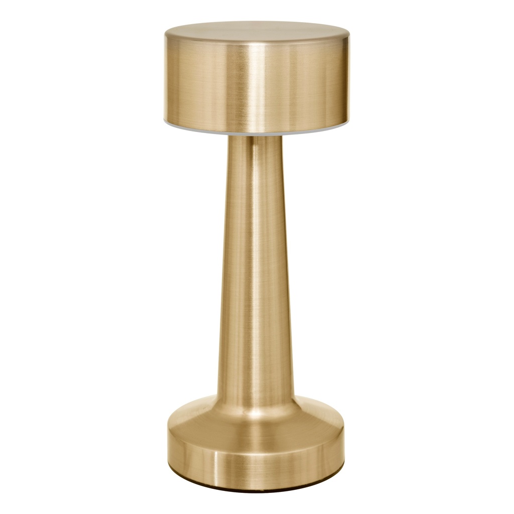 [205947] Lampe extérieure Halto hauteur 21 cm métal doré