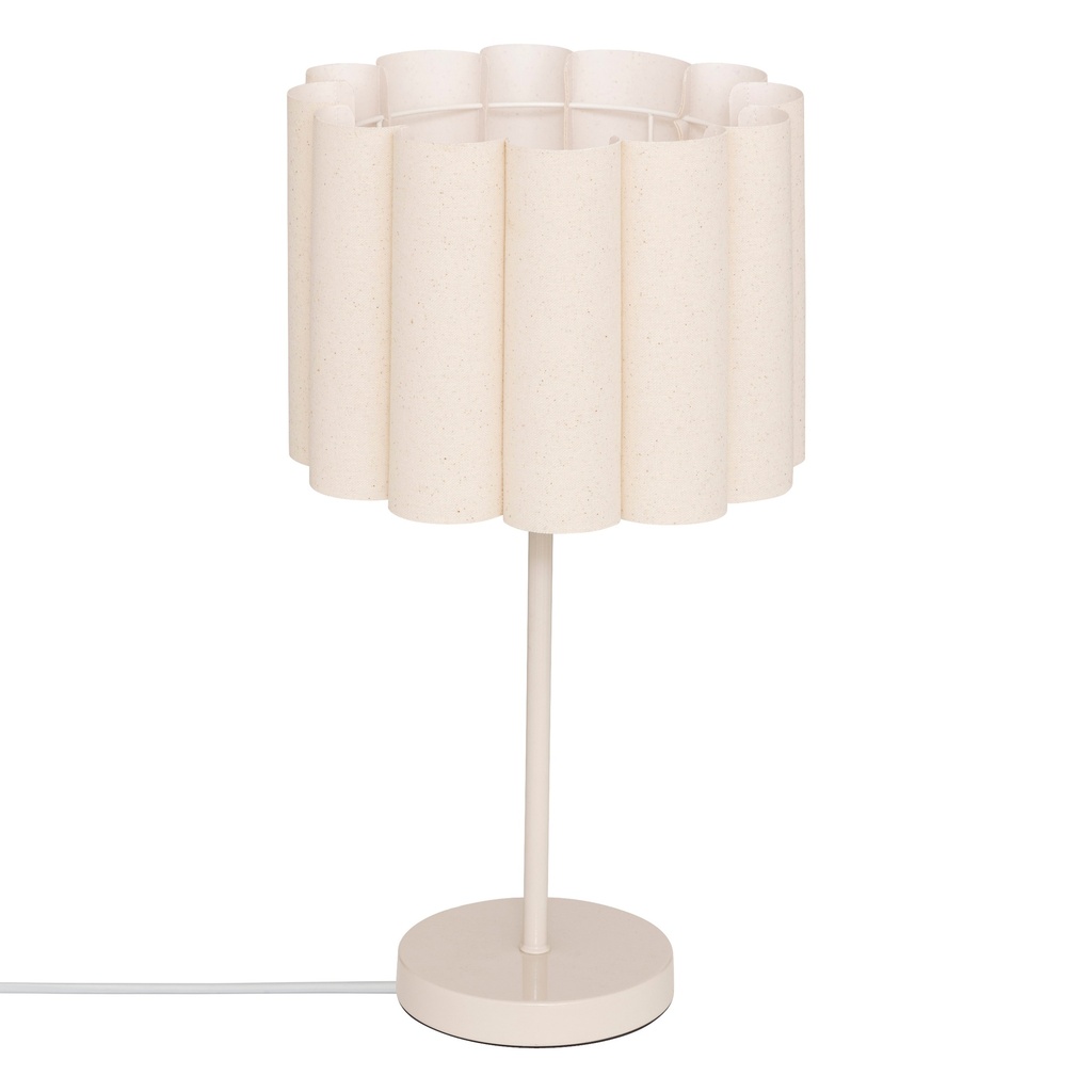 Lampe droite Rona haut 49 cm argile