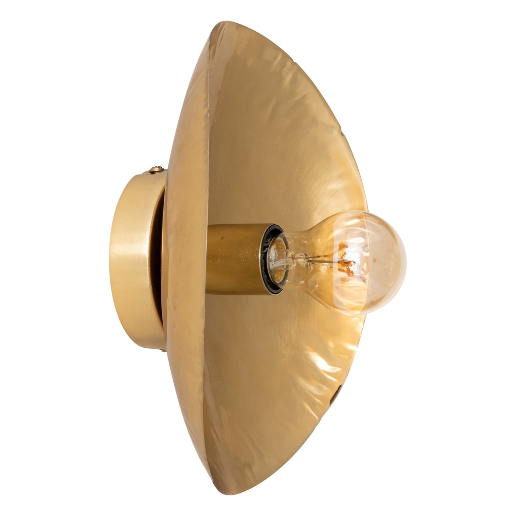 [210337] Applique Arlo haut 28 cm métal doré